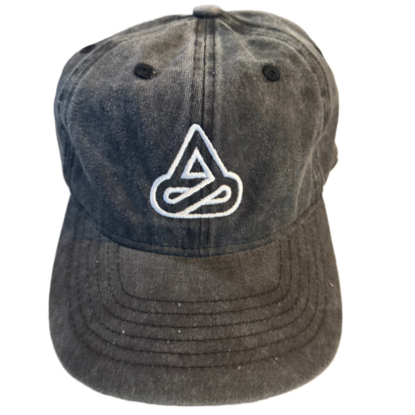 Black Stone Washed Dad Hat