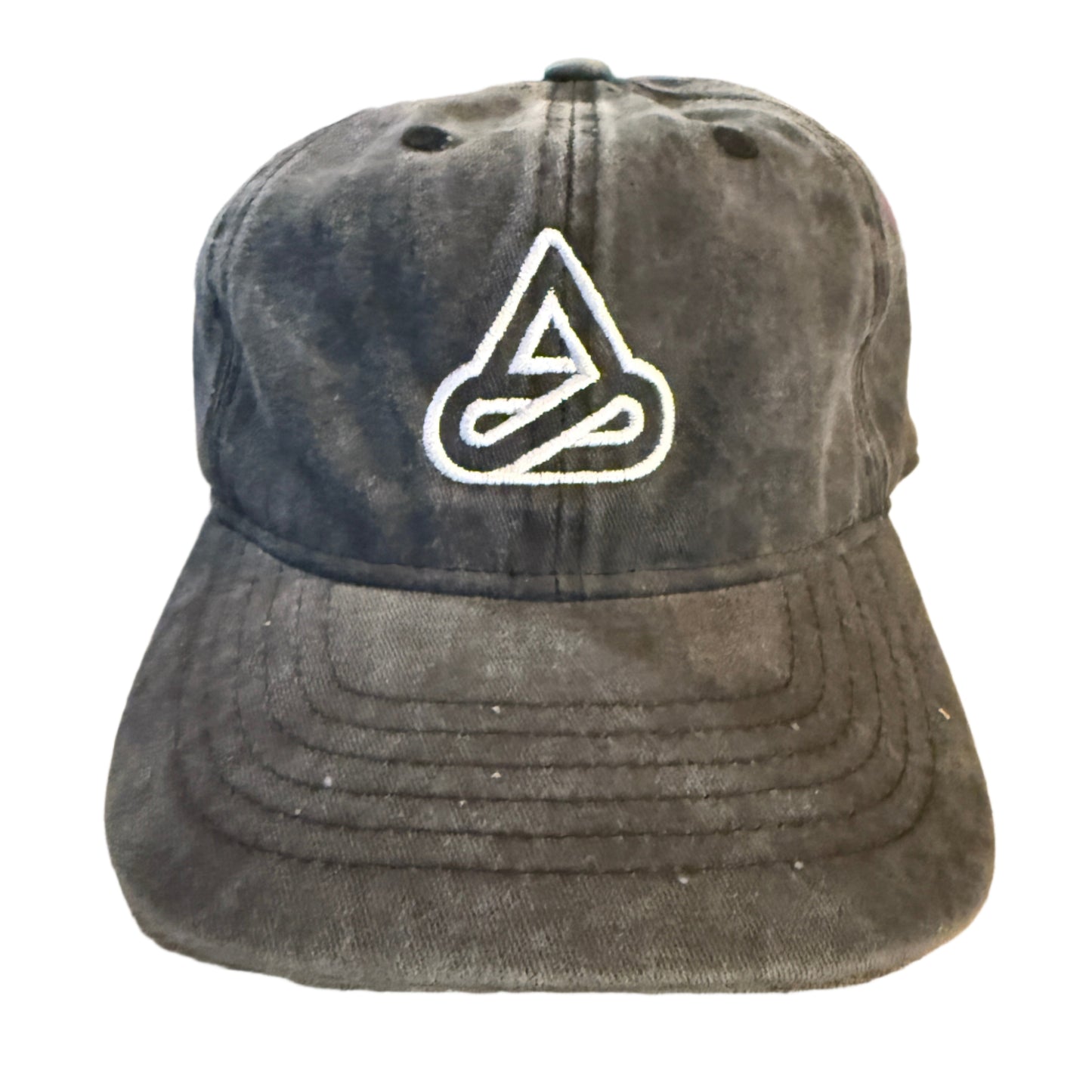 Black Stone Washed Dad Hat
