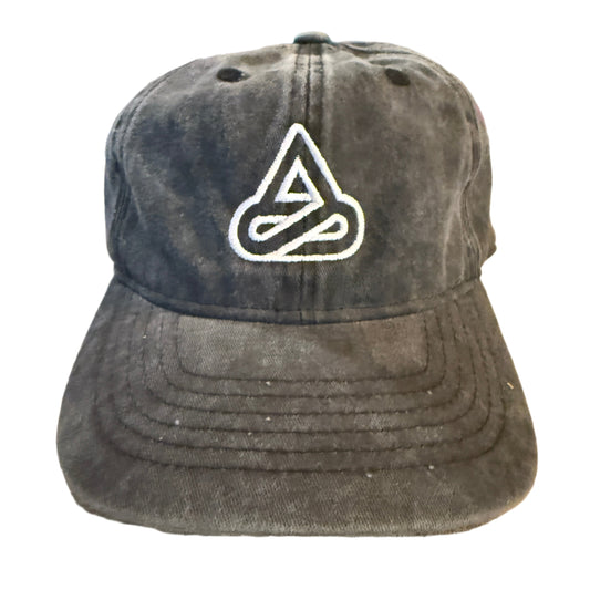Black Stone Washed Dad Hat