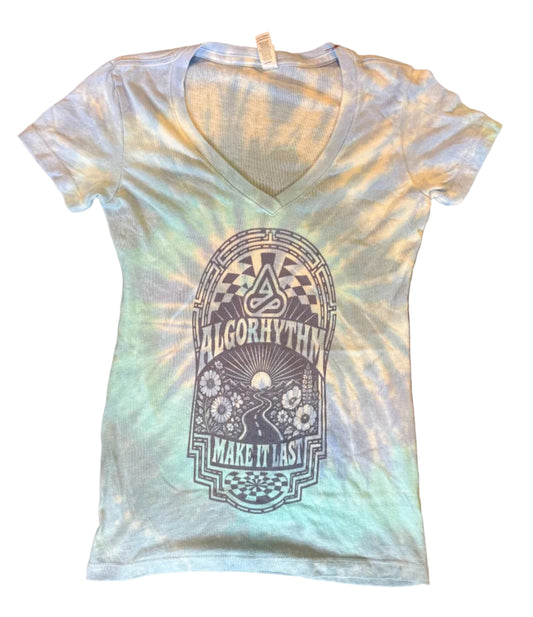 Womens MIL Tie Dye Tee